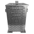 Tjernlund Products Stainless Steel Burn Box Cage w/Lid for Compost, Trash, Scrap, Yard Waste, Extra Large Incinerator Burn Box XL
